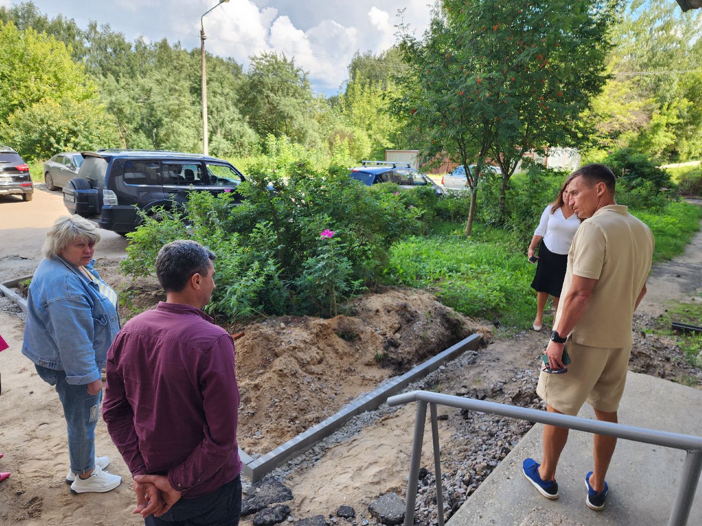 красноармейск, городской округ пушкинский, благоустройство дворов, комплексное благоустройство,