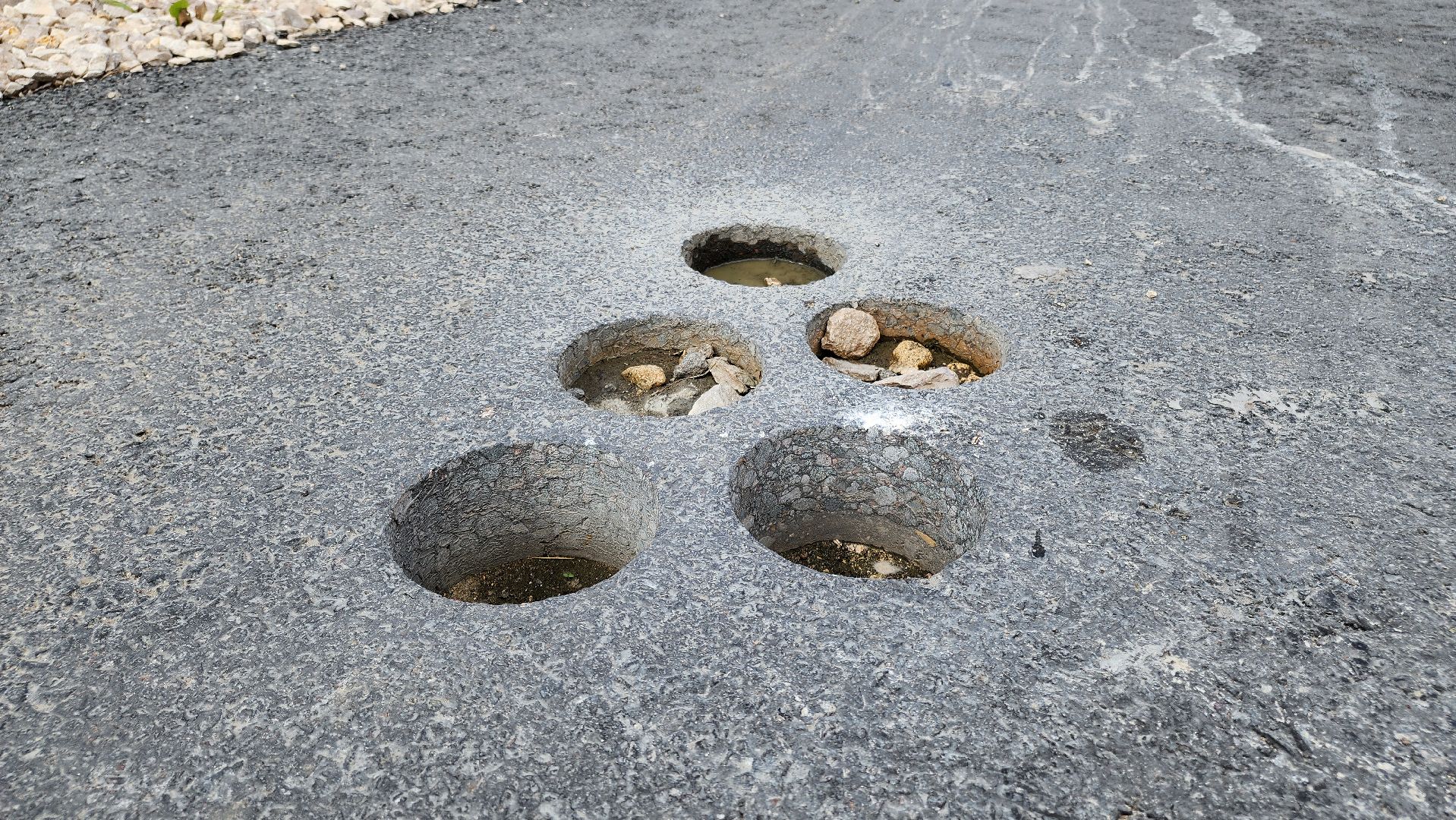 кашира, ремонт дорог, новая дорога, переулок осин, асфальтирование дорог,