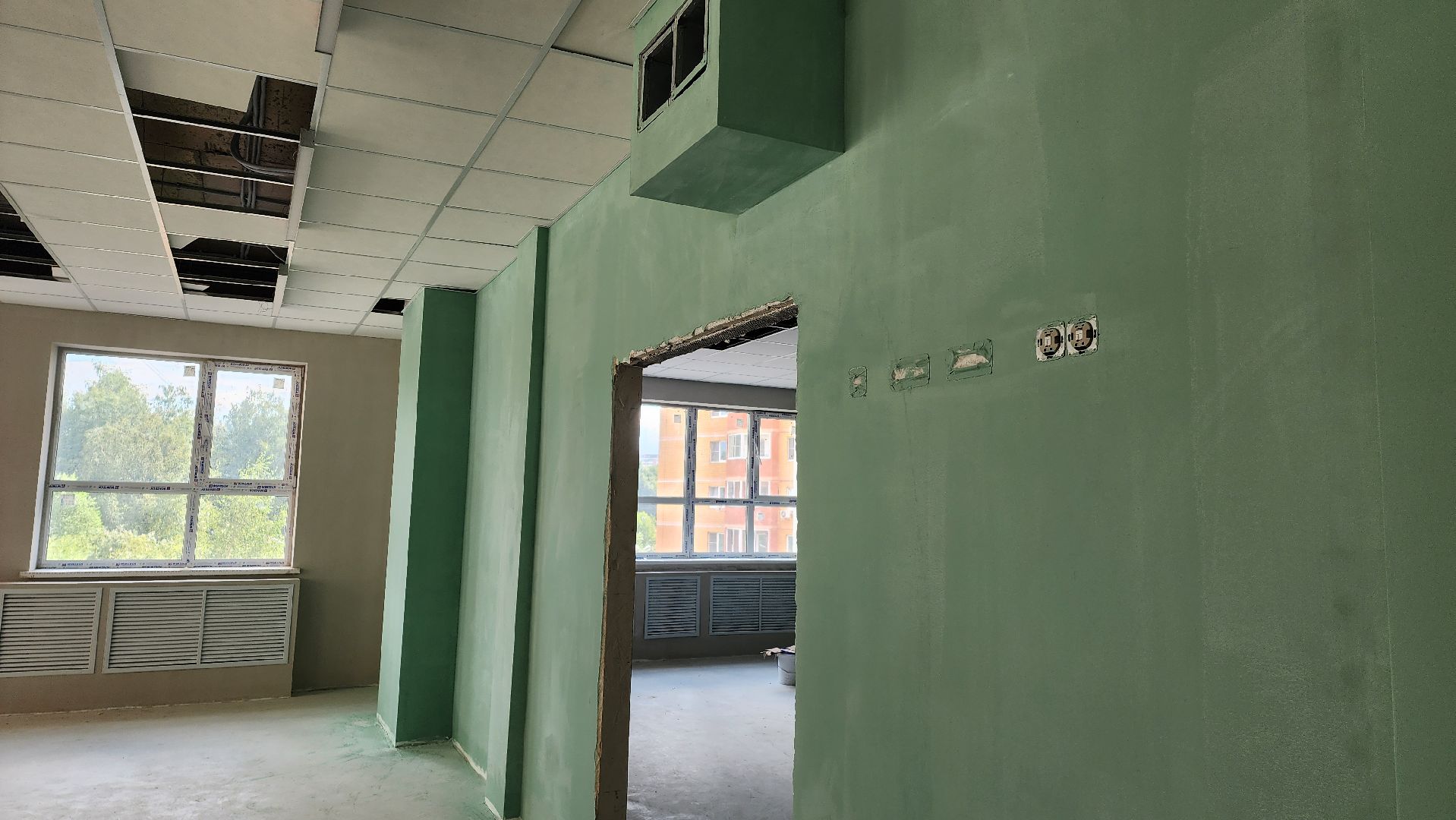 Детский сад, стройка детсада, Лобня,