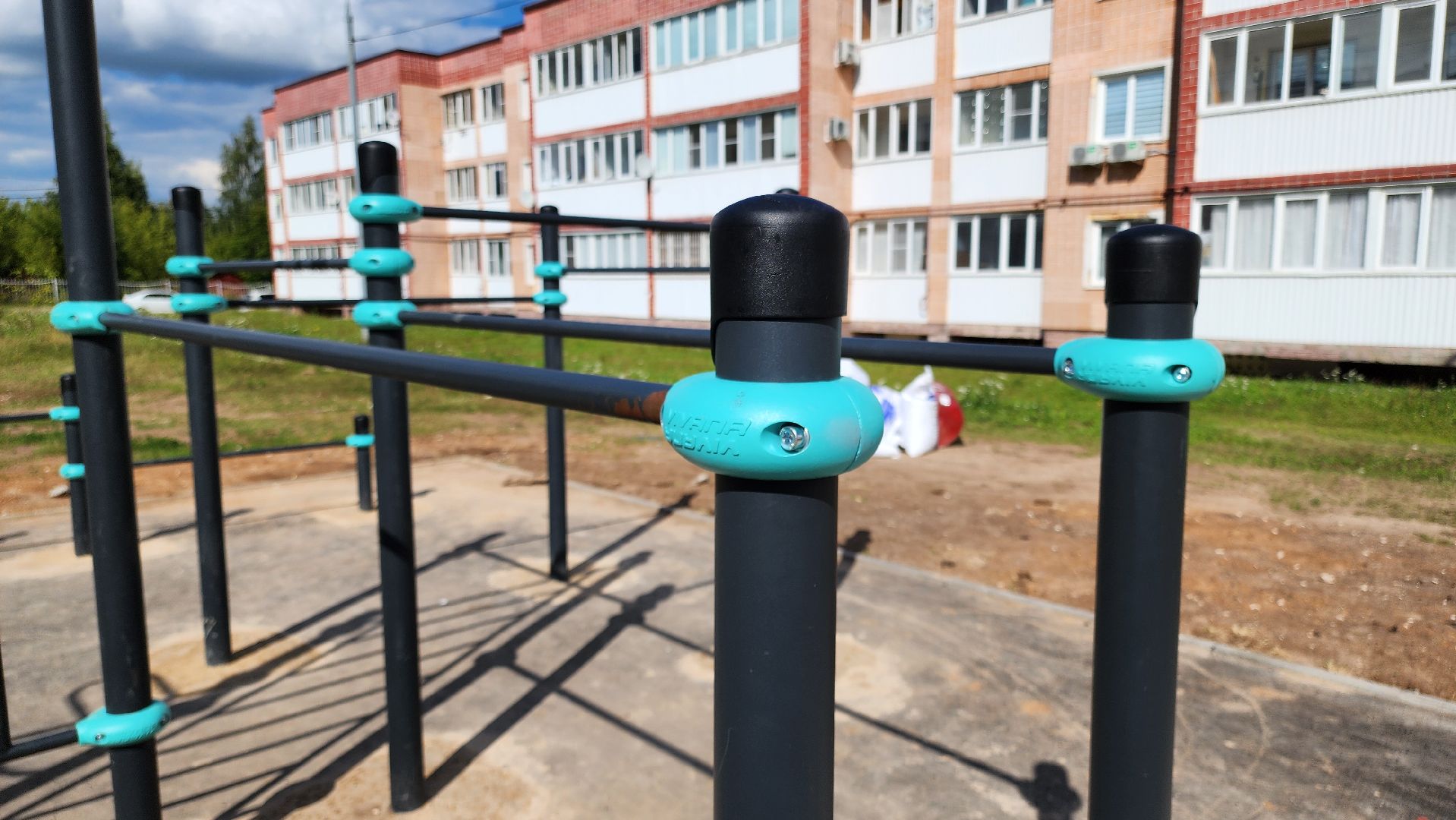 кашира, спортивная площадка, благоустройство, жк березовая роща,