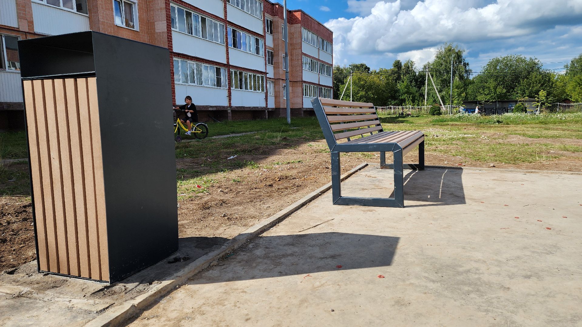 кашира, спортивная площадка, благоустройство, жк березовая роща,