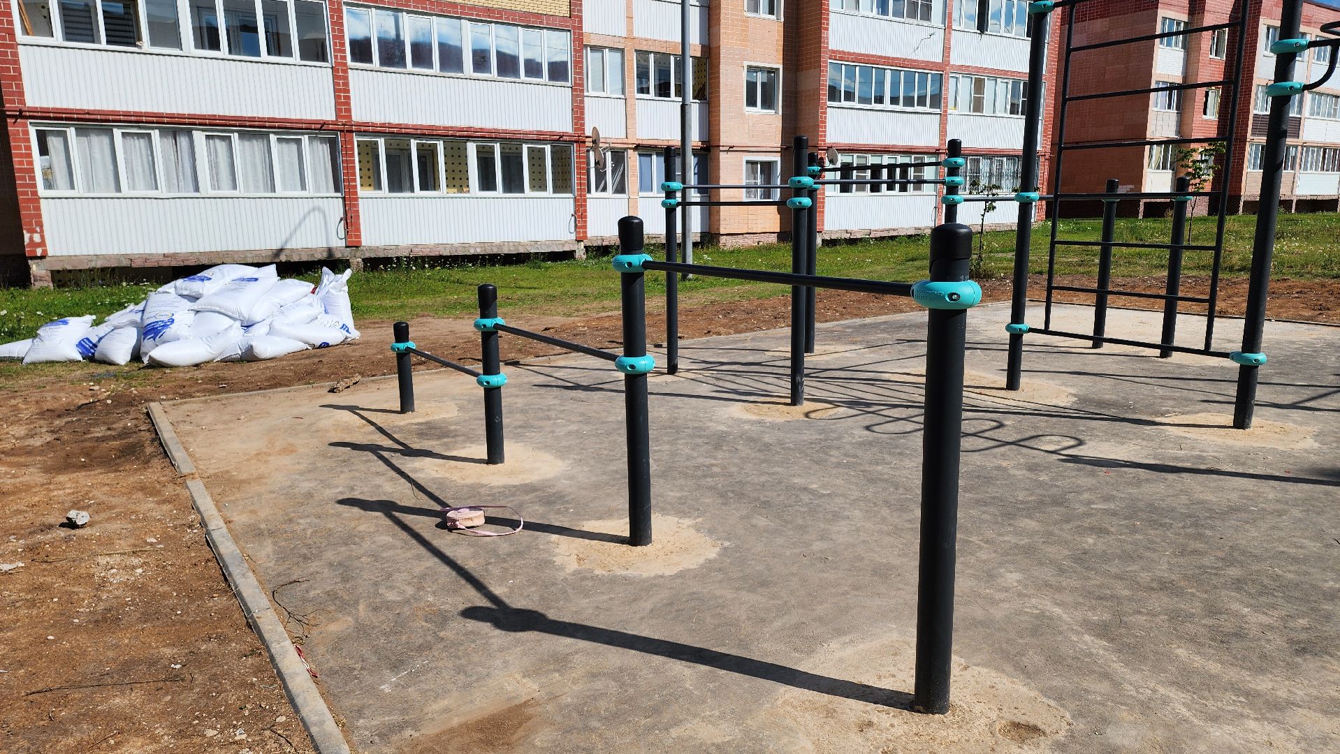 кашира, спортивная площадка, благоустройство, жк березовая роща,