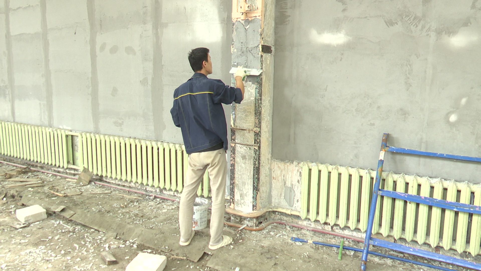 Реутов, школа, ремонт, спортзал, кабинеты, ремонт в школе,