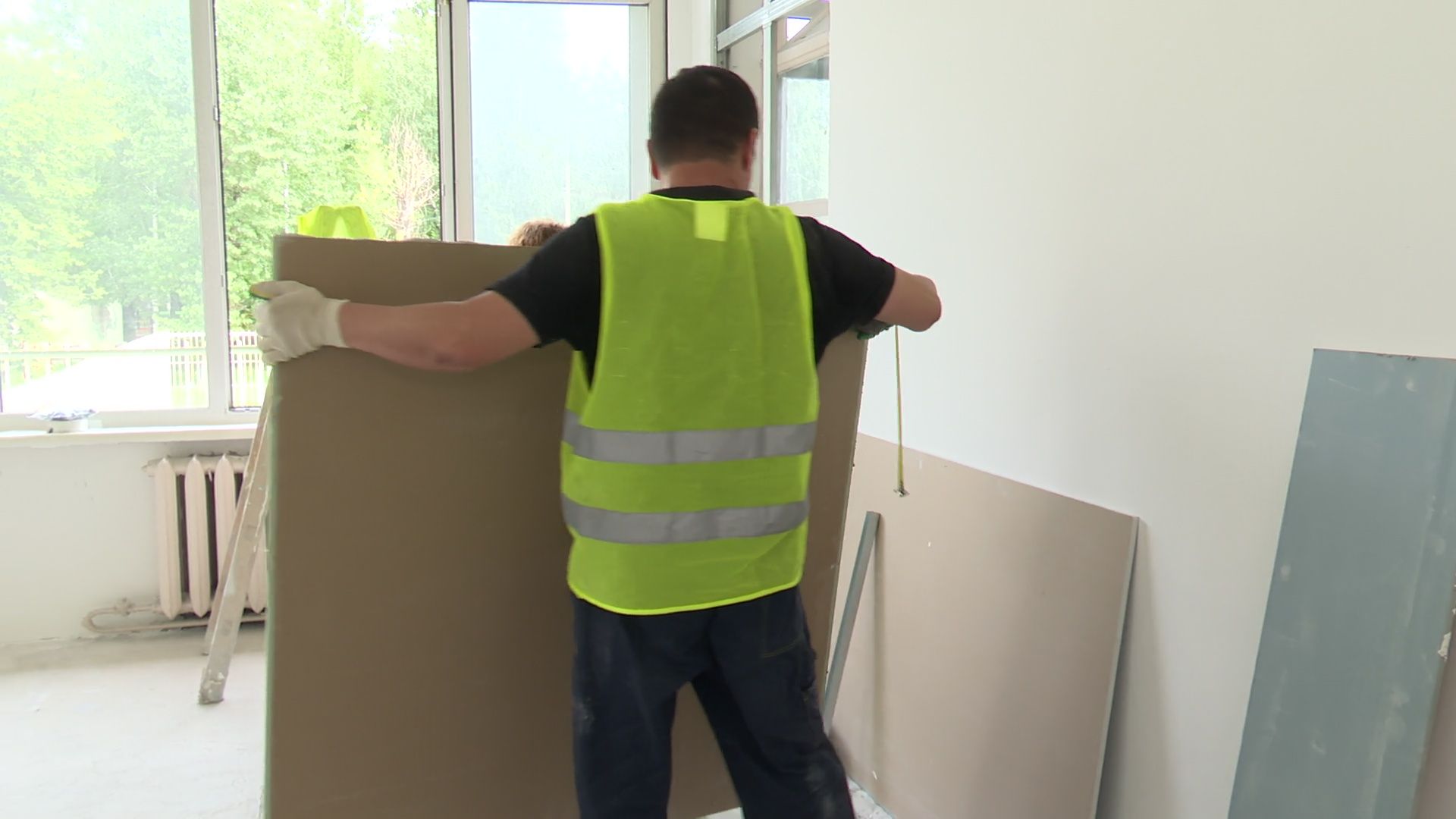 Реутов, школа, ремонт, спортзал, кабинеты, ремонт в школе,