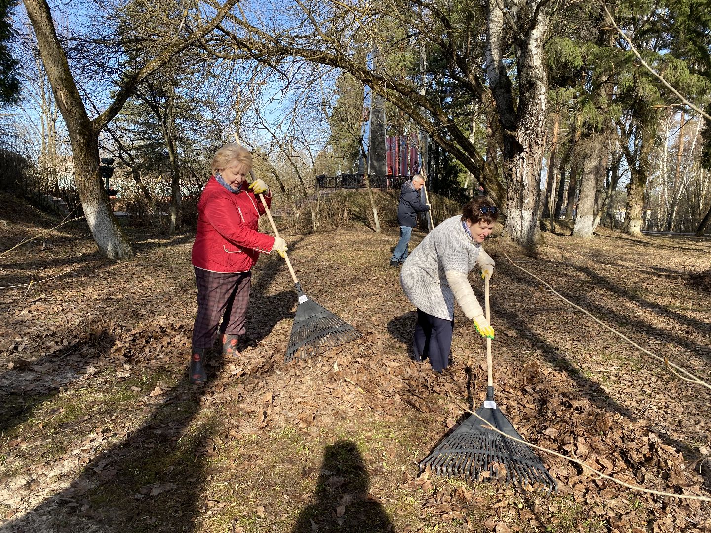 Чехов, субботник, парк, сквер, уборка, благоустройство
