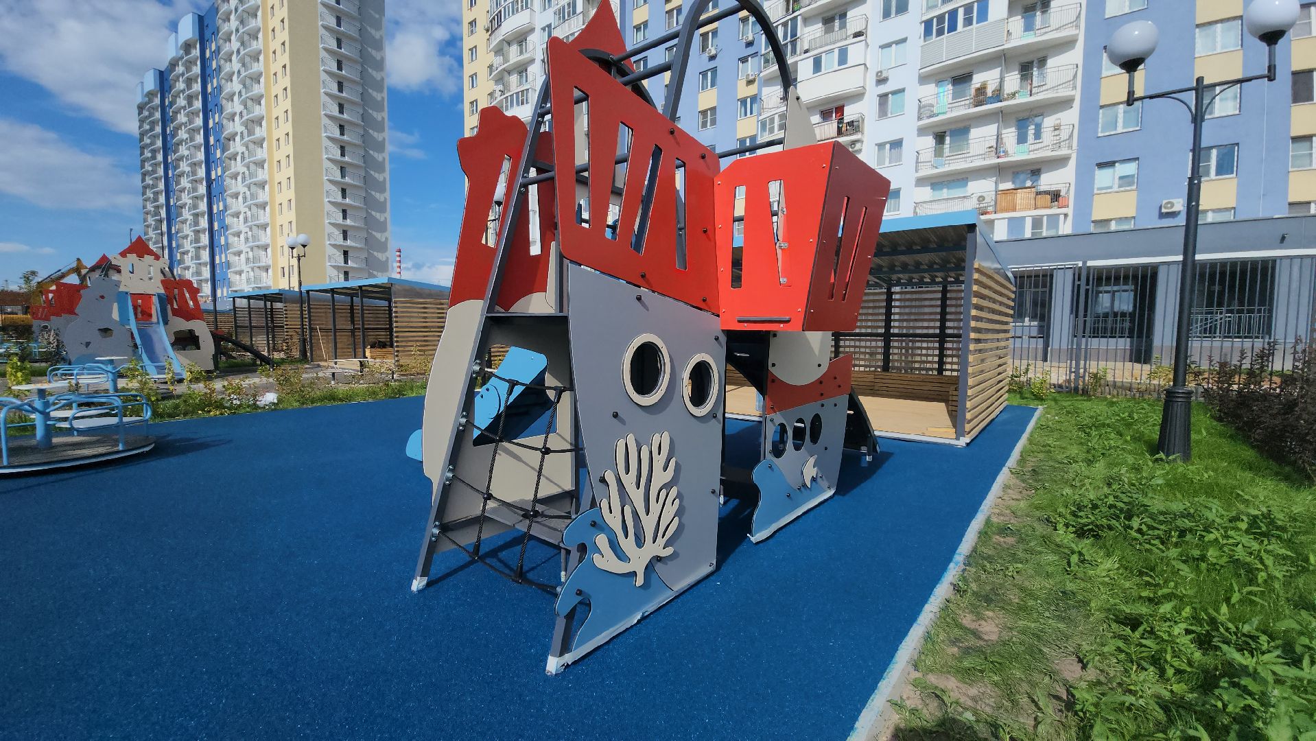 Стройка, Детский сад, детские игровые площадки, лобня,