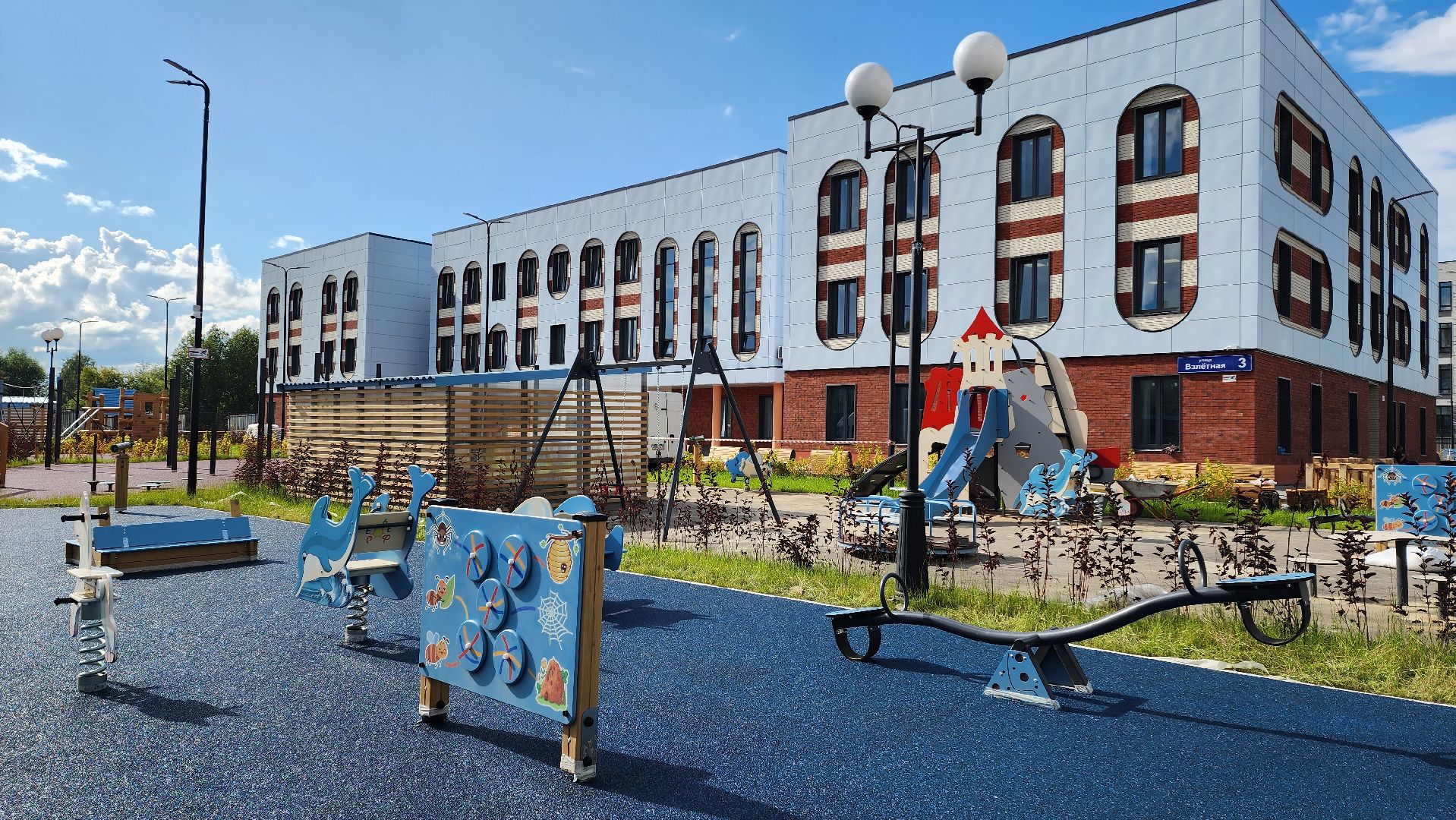 Стройка, Детский сад, детские игровые площадки, лобня,