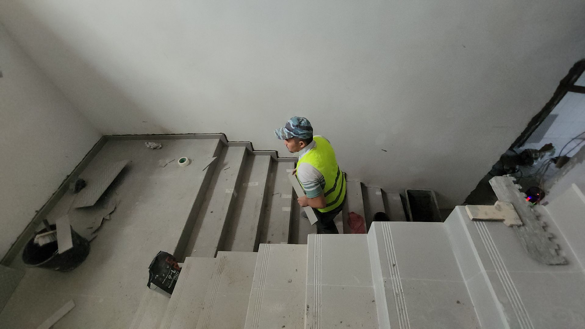 серпухов, поселок пролетарский, ремонт школы, плитка, образование,