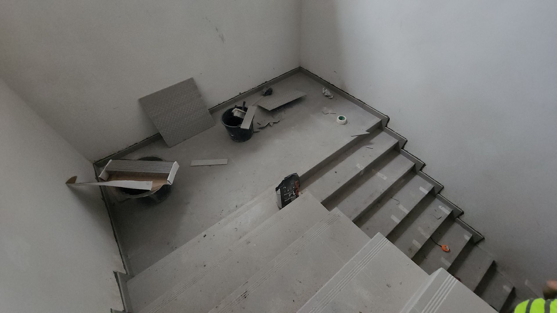 серпухов, поселок пролетарский, ремонт школы, плитка, образование,