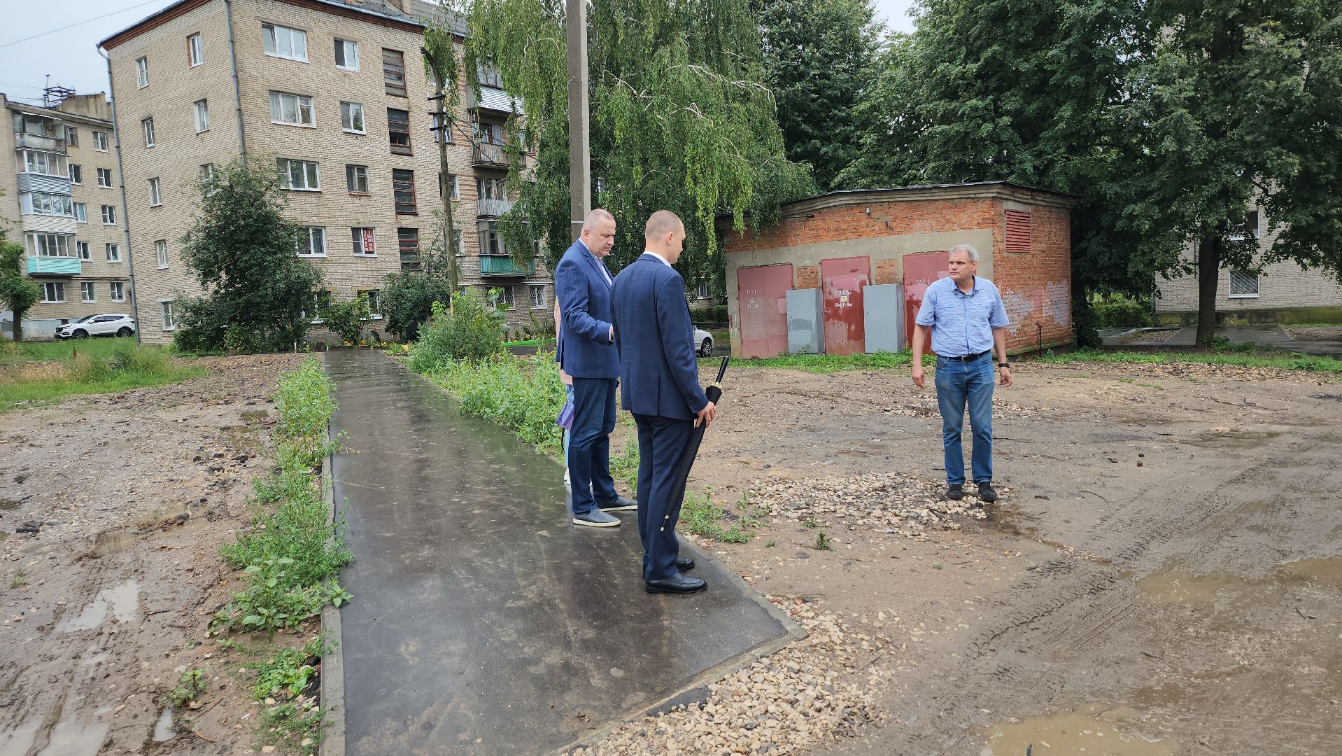 серпухов, 1-й оборонный переулок, благоустройство, глава округа, дворовая территория,