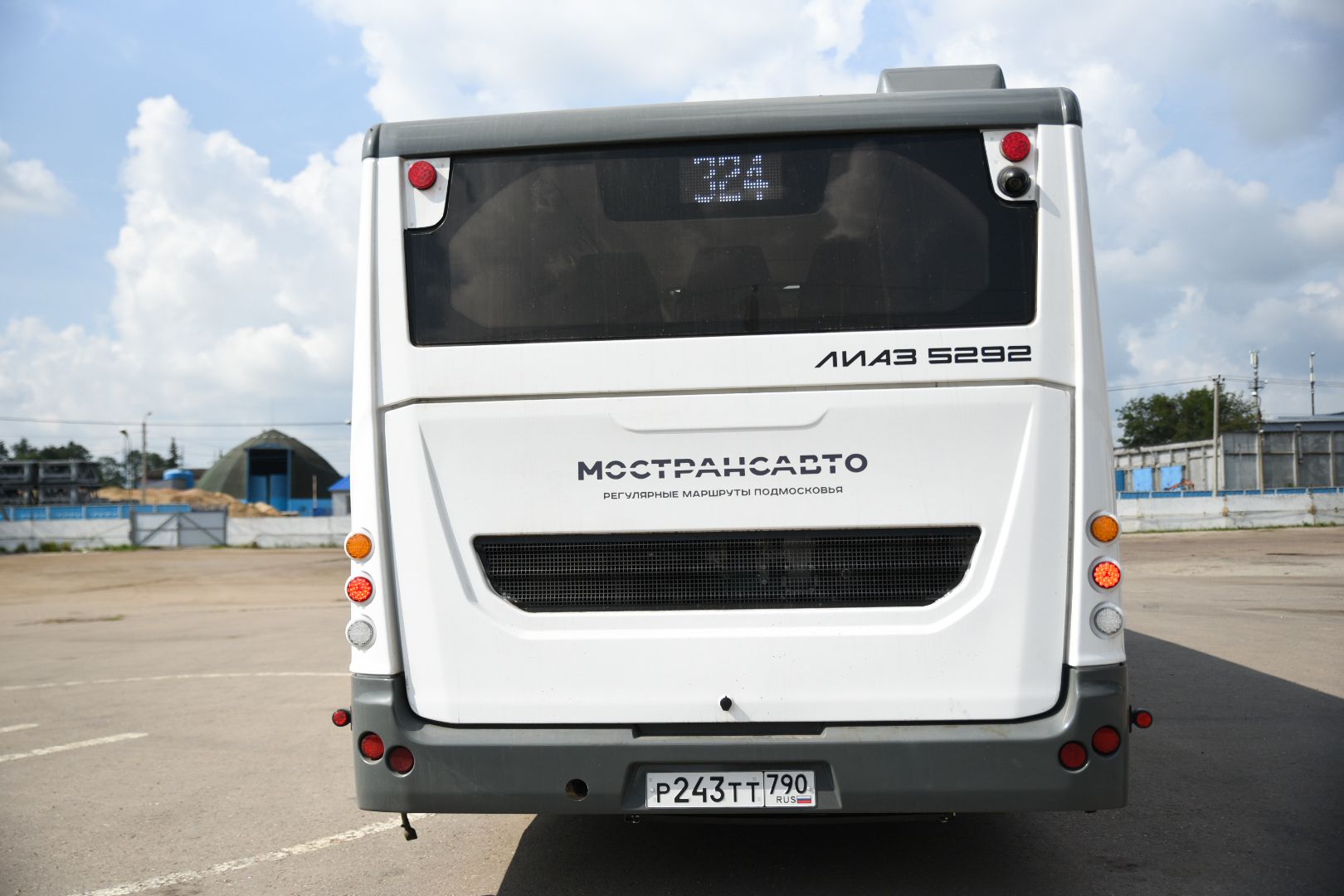Бронницы, Новые автобусы, Водитель автобуса, Автобусы ЛиАЗ в Бронницах,