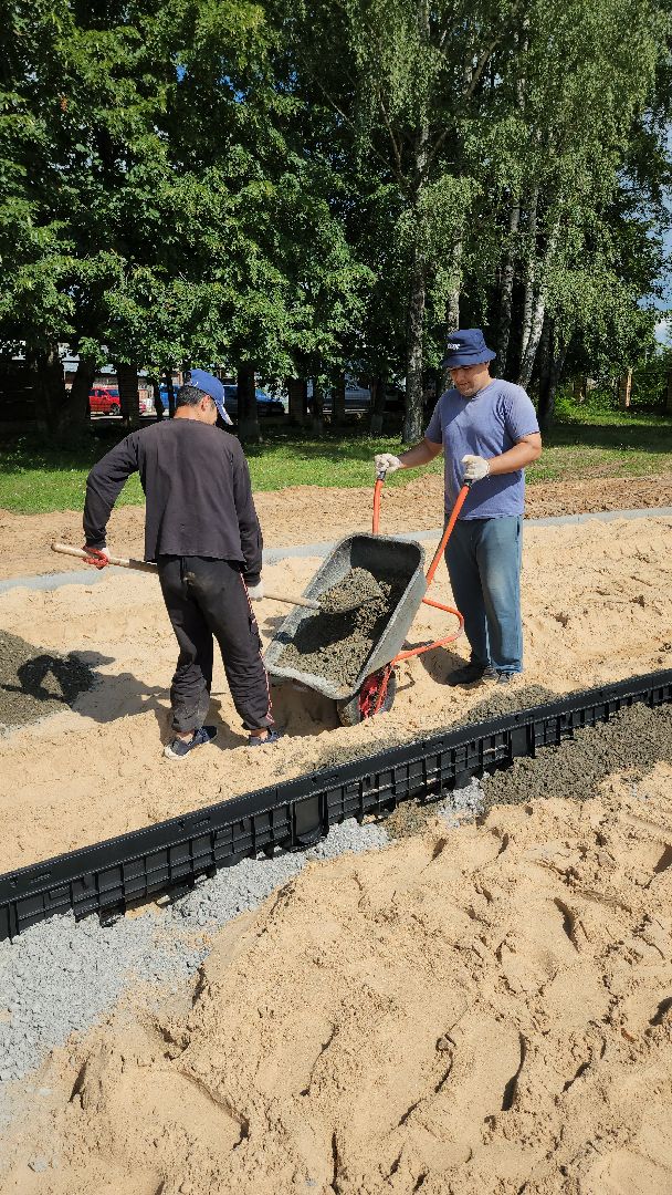 спорт, спорт в рузе, урожай, стадион урожай, рузский городской округ, руза, капитальный ремонт, московская область,