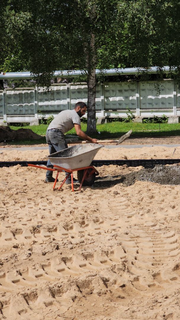 спорт, спорт в рузе, урожай, стадион урожай, рузский городской округ, руза, капитальный ремонт, московская область,