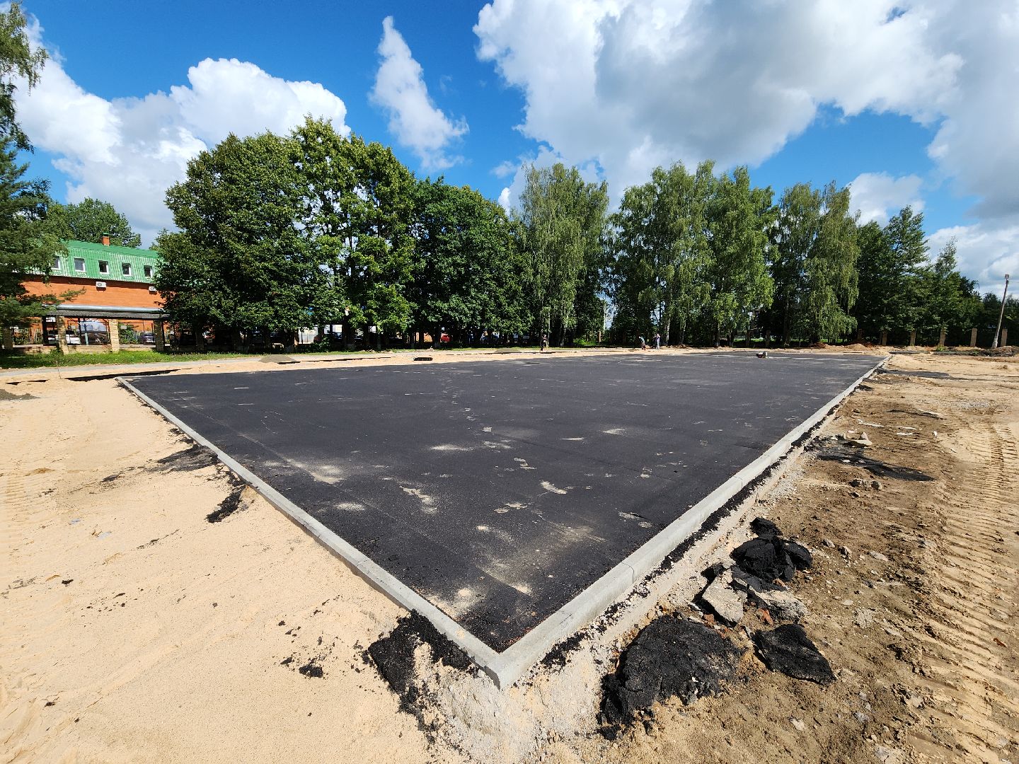 спорт, спорт в рузе, урожай, стадион урожай, рузский городской округ, руза, капитальный ремонт, московская область,