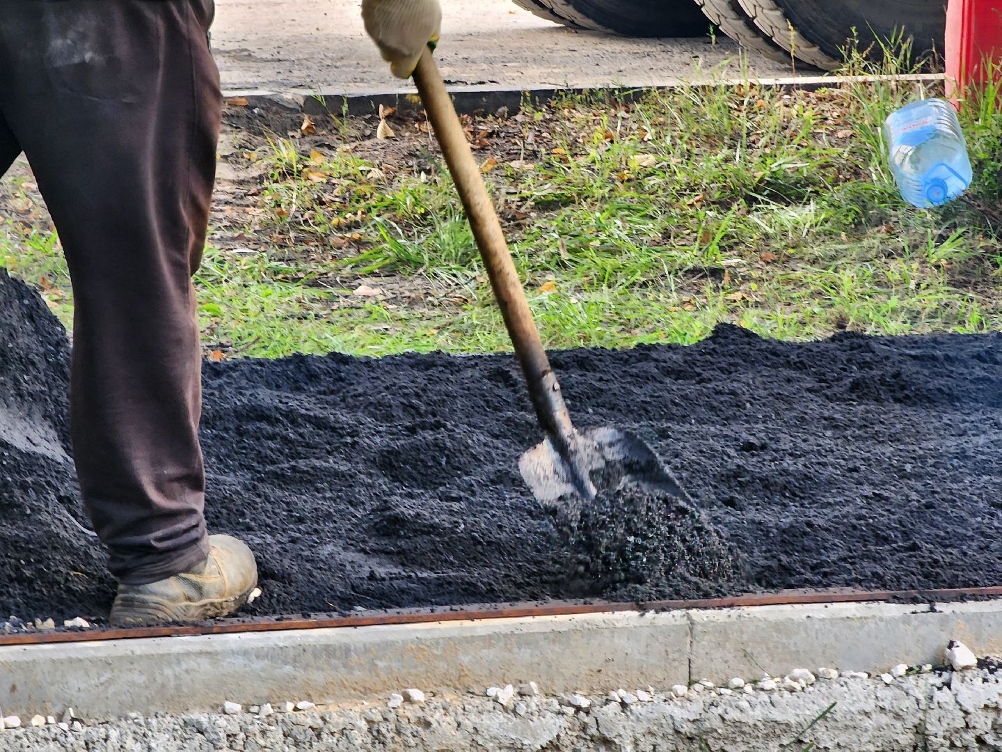 Дубна, Асфальт, Тротуар, Дороги, Ремонт,