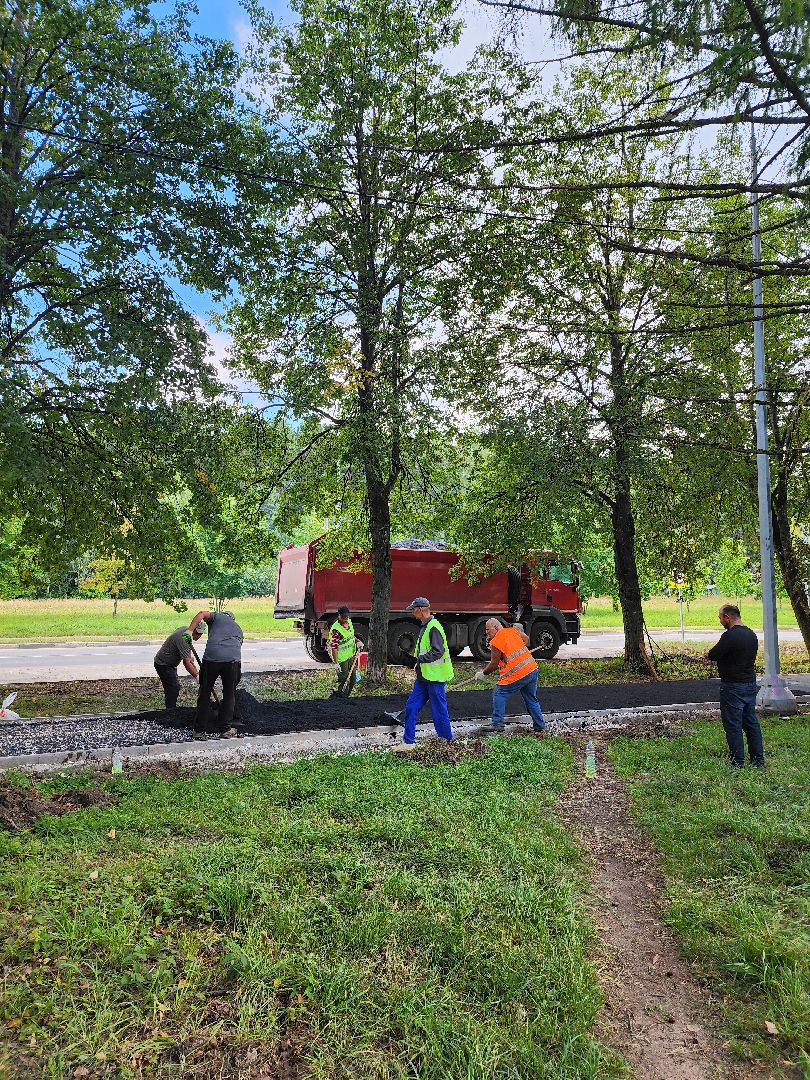 Дубна, Асфальт, Тротуар, Дороги, Ремонт,