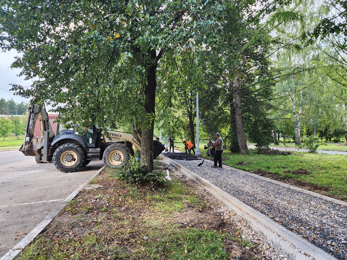 Дубна, Асфальт, Тротуар, Дороги, Ремонт,