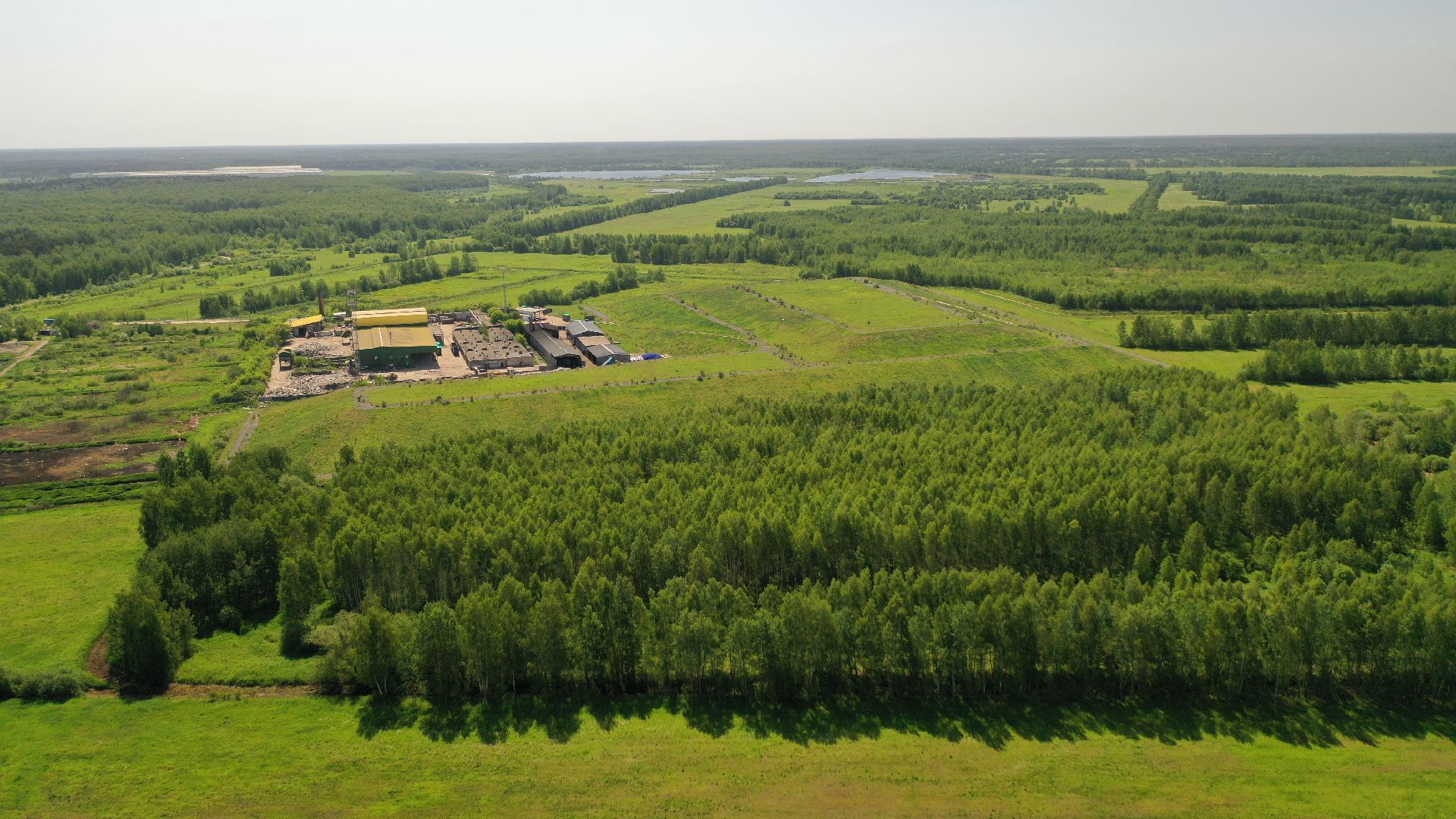 видео с коптера, полигон, экология, электросталь,