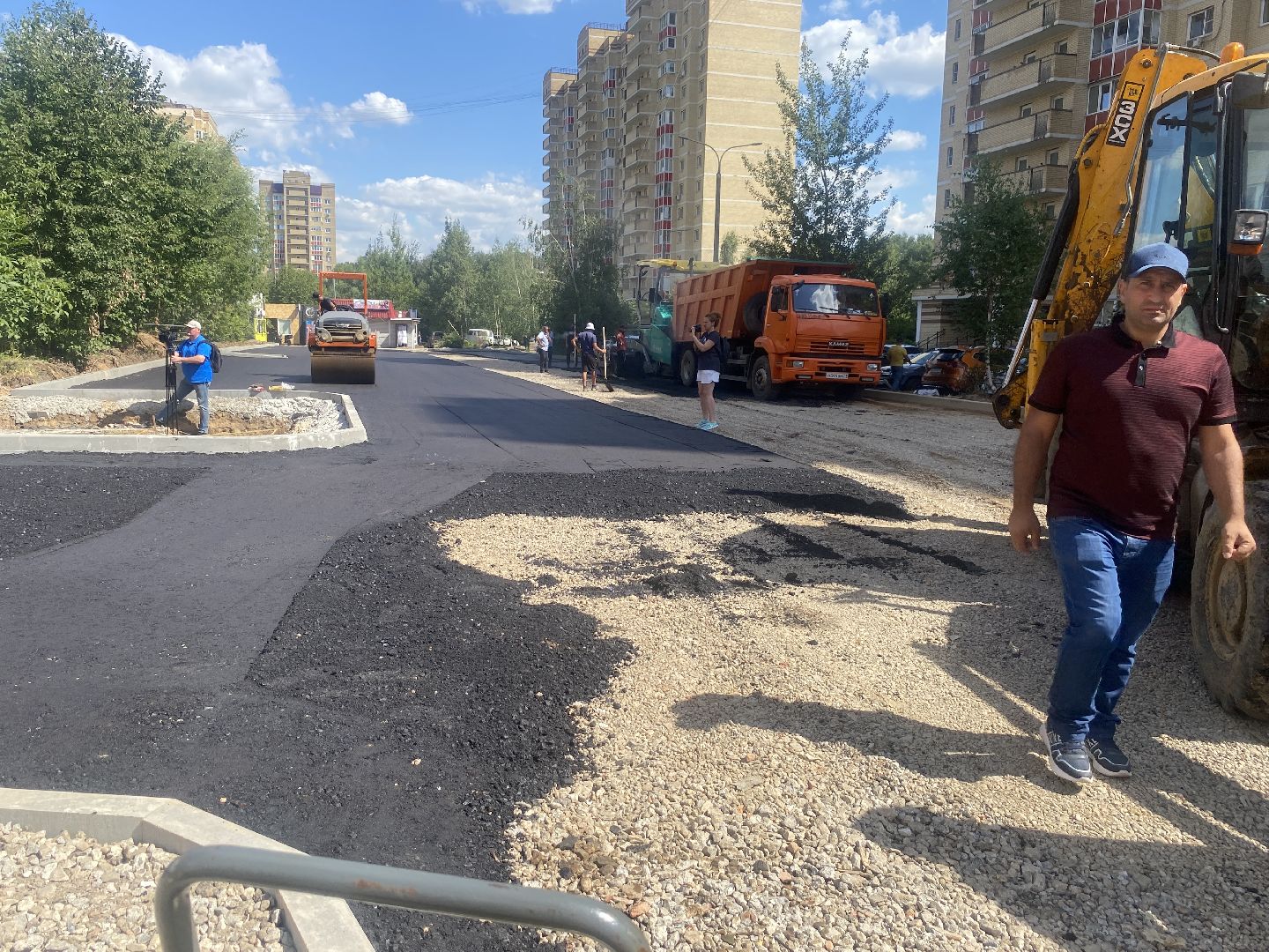 власиха благоустройство территории, Власиха мкр Школьный, Школьный новая парковка, Школьный Власиха благоустройство, новая парковка власиха,