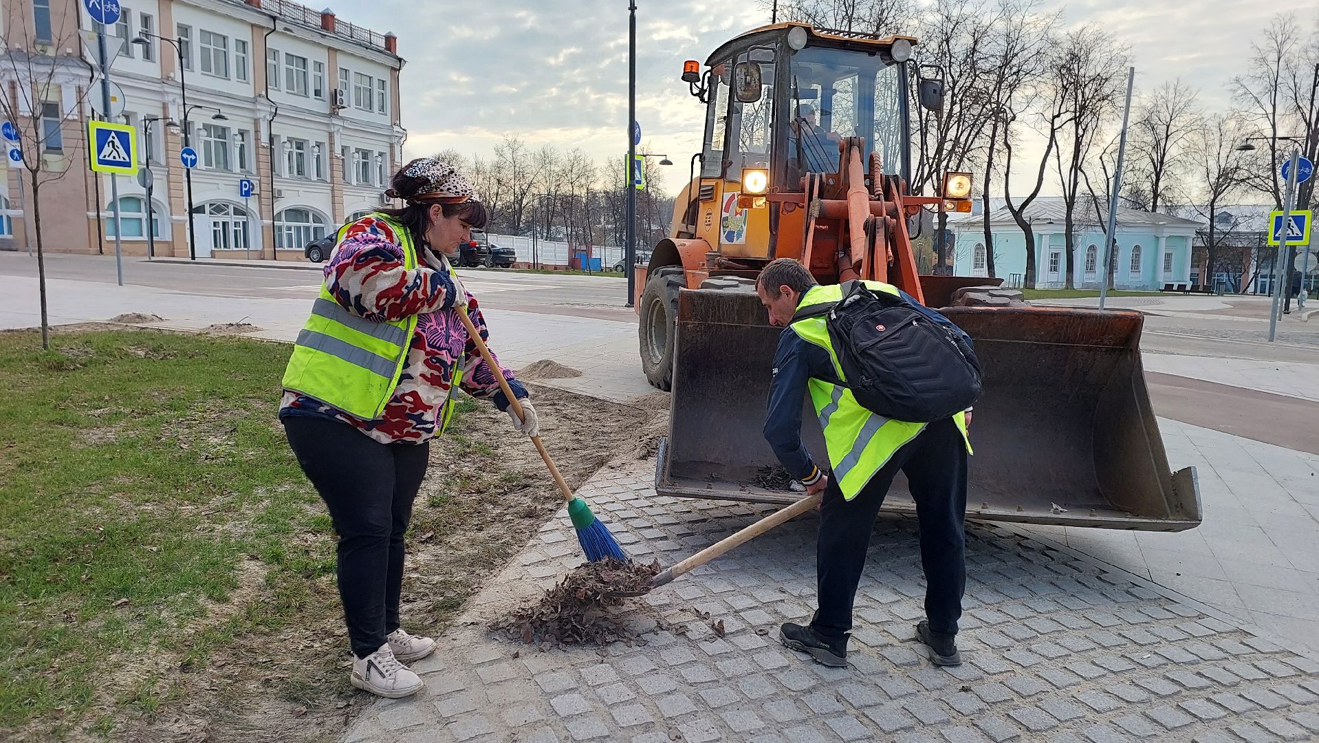 дороги, месячник благоустройства, субботник, дорожный смет, серпухов,