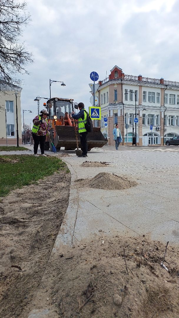 дороги, месячник благоустройства, субботник, дорожный смет, серпухов,