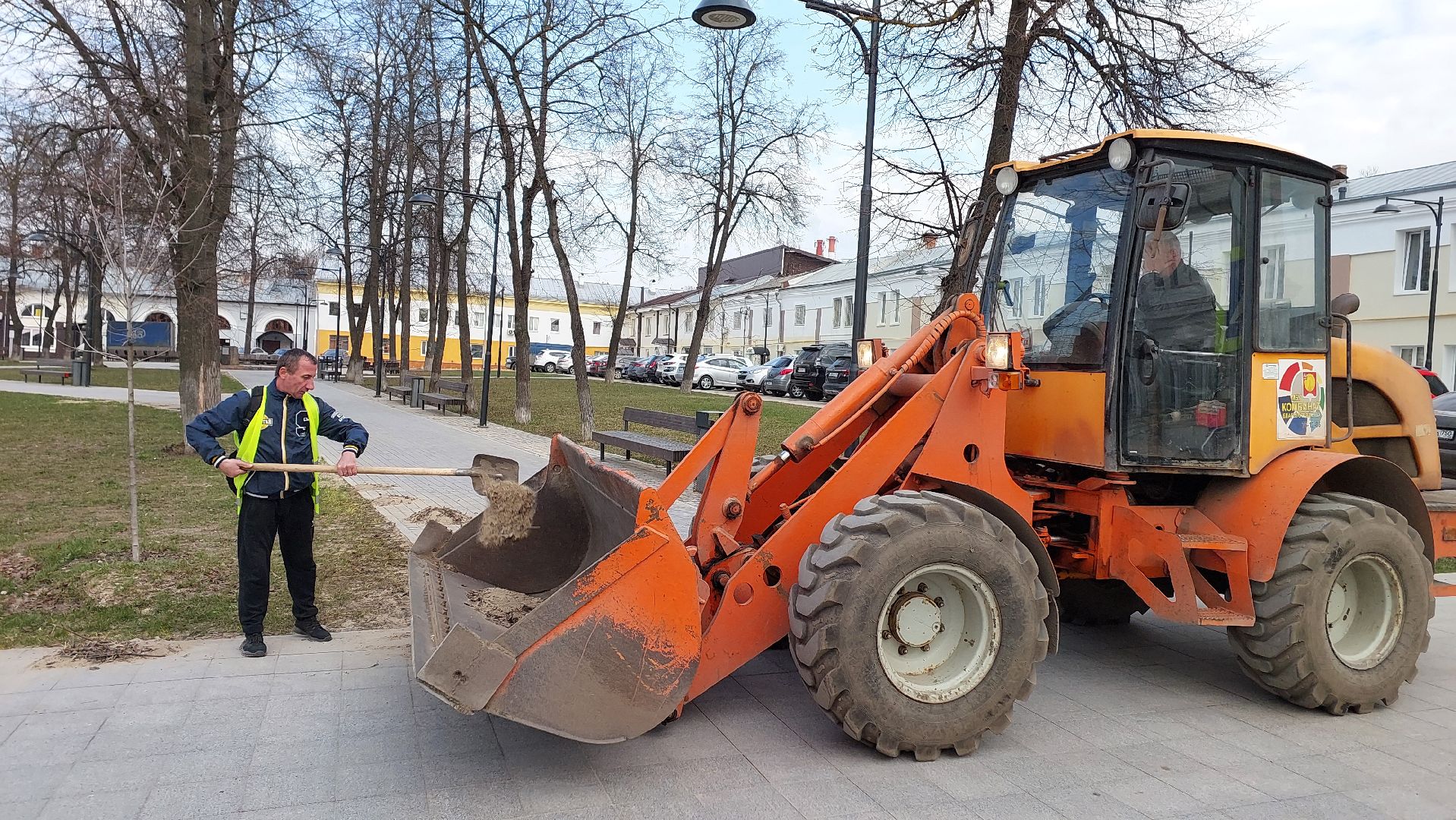 дороги, месячник благоустройства, субботник, дорожный смет, серпухов,