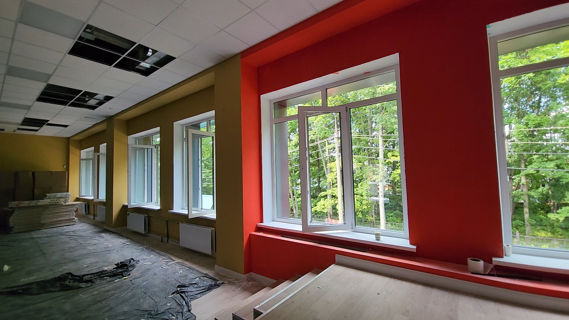 одинцово, большие вяземы, голицыно, школа, капитальный ремонт,