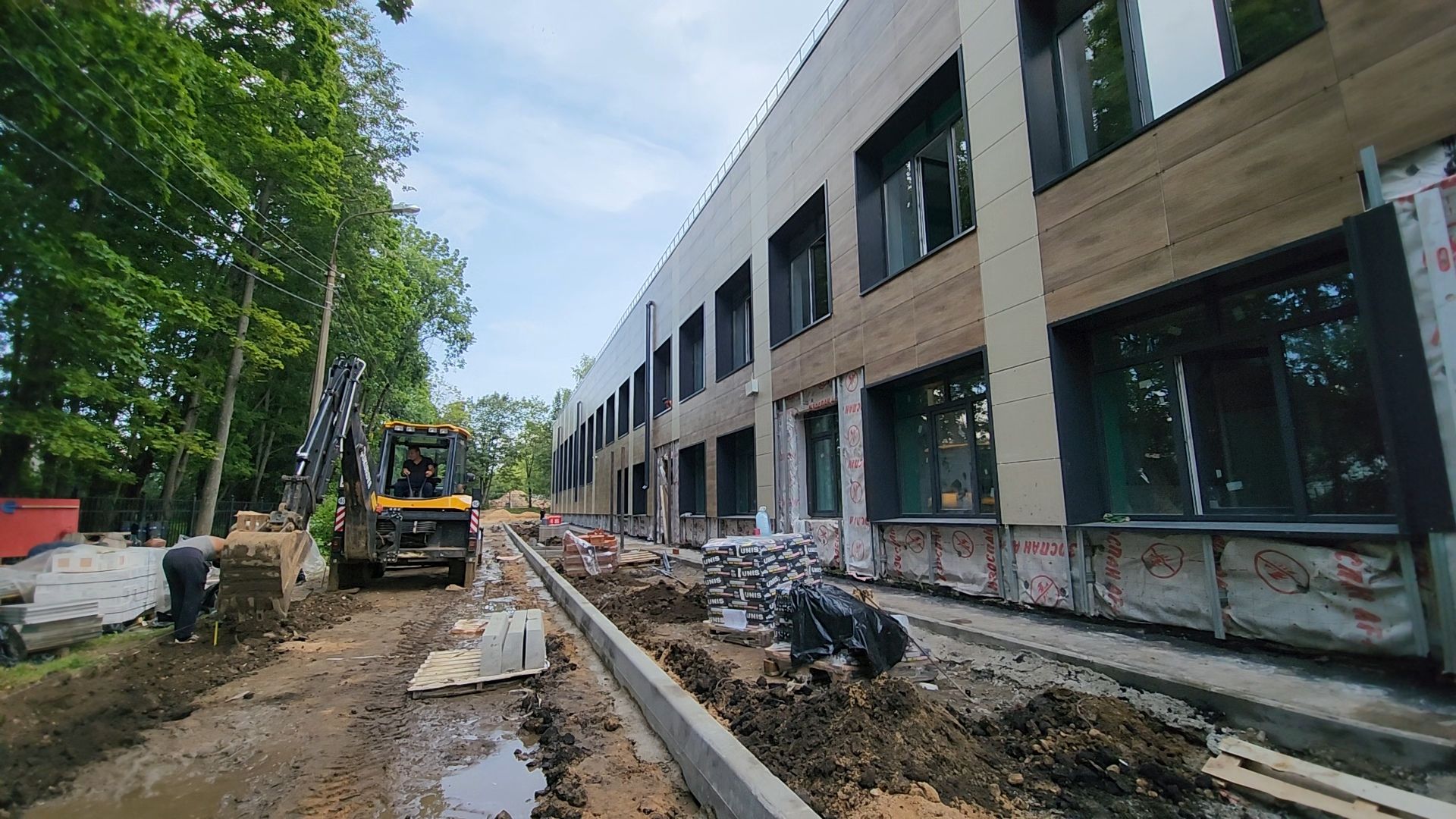 одинцово, большие вяземы, голицыно, школа, капитальный ремонт,