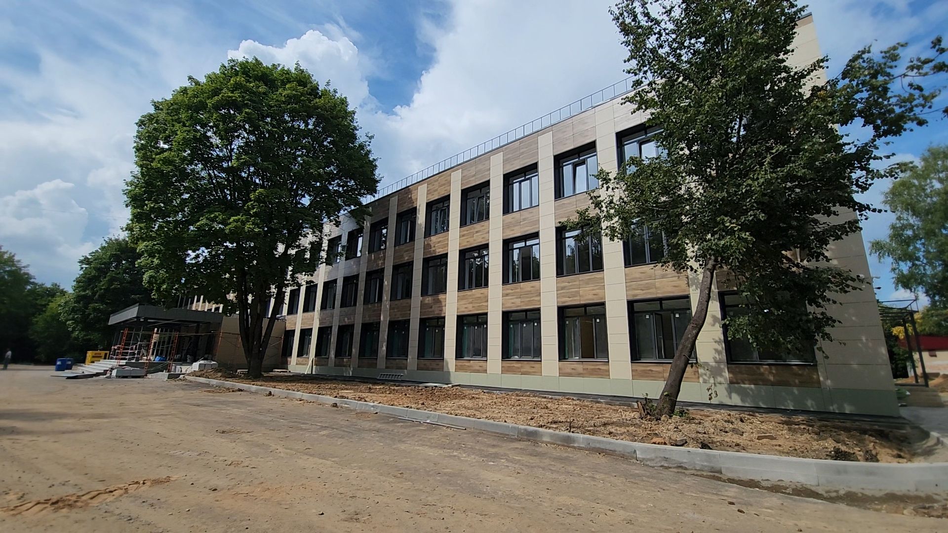 одинцово, большие вяземы, голицыно, школа, капитальный ремонт,