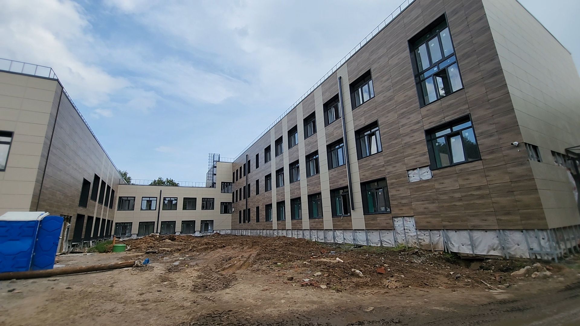 одинцово, большие вяземы, голицыно, школа, капитальный ремонт,