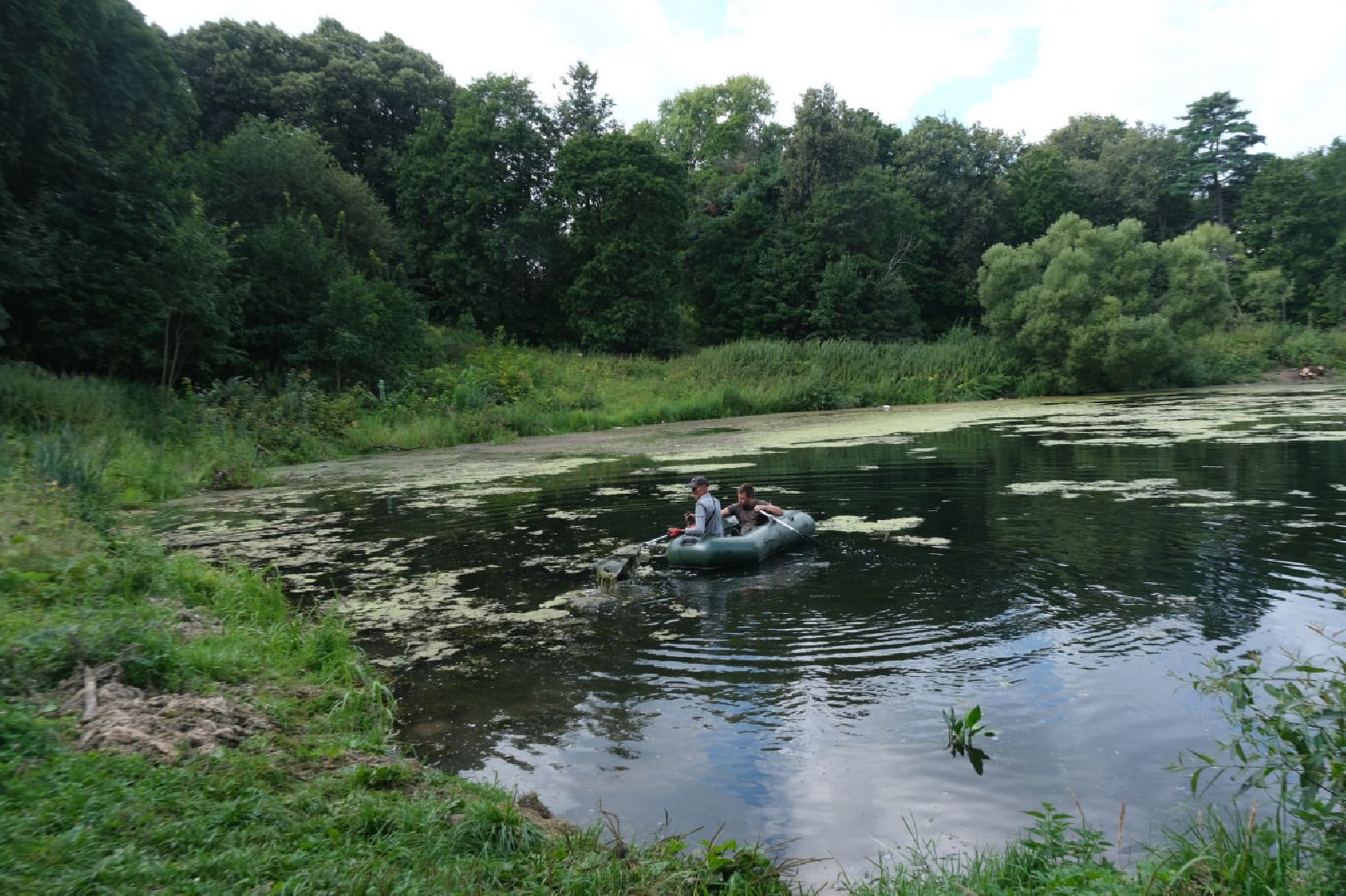 серпухов, липицы, расчистка пруда, экология,
