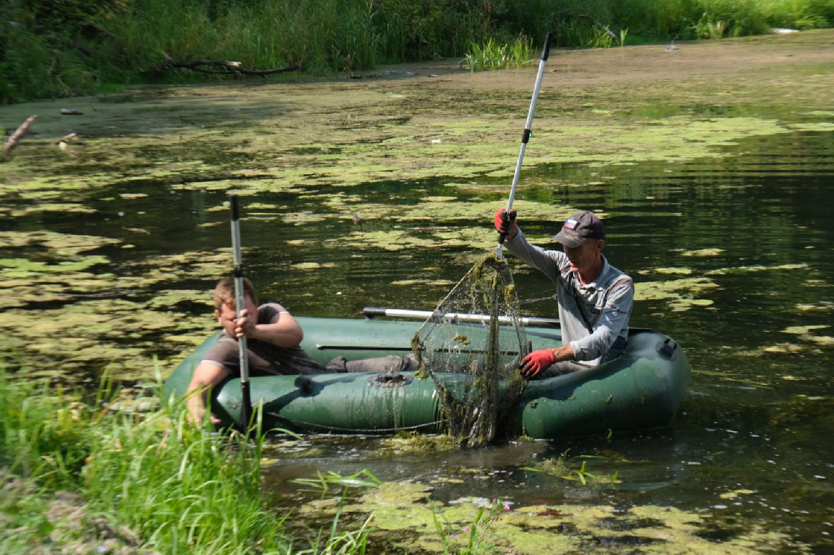 серпухов, липицы, расчистка пруда, экология,