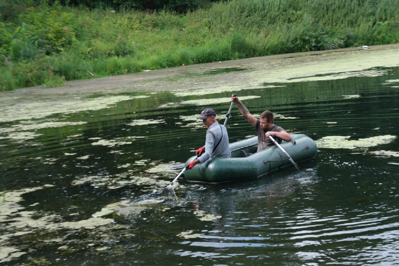 серпухов, липицы, расчистка пруда, экология,