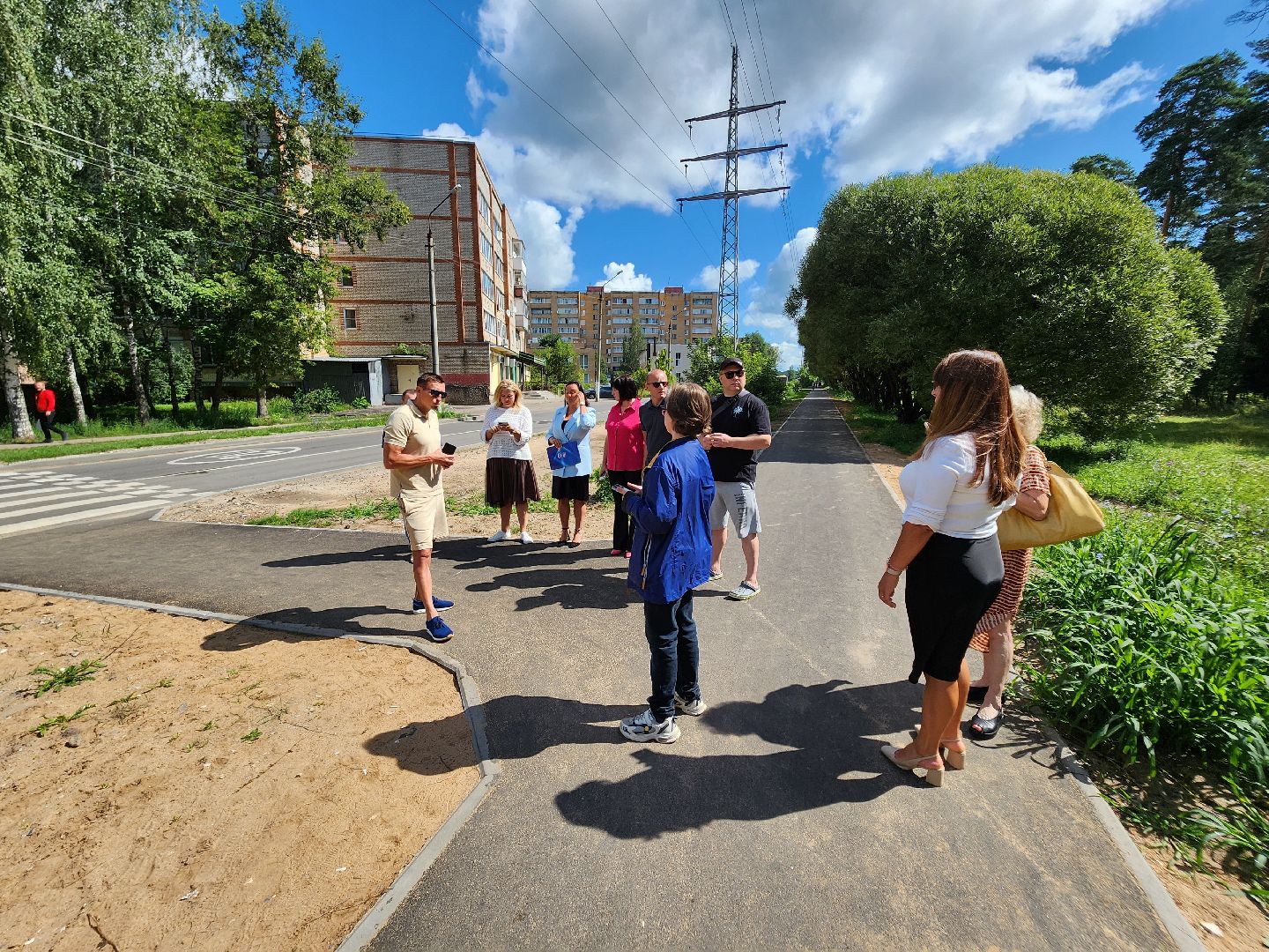 красноармейск, городской округ пушкинский, капремонт дороги, благоустройство,