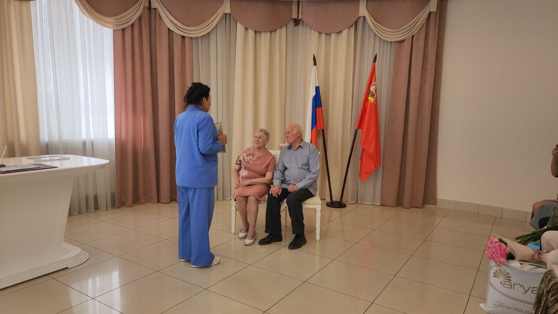 загс, Лобня, Бриллиантовая свадьба,