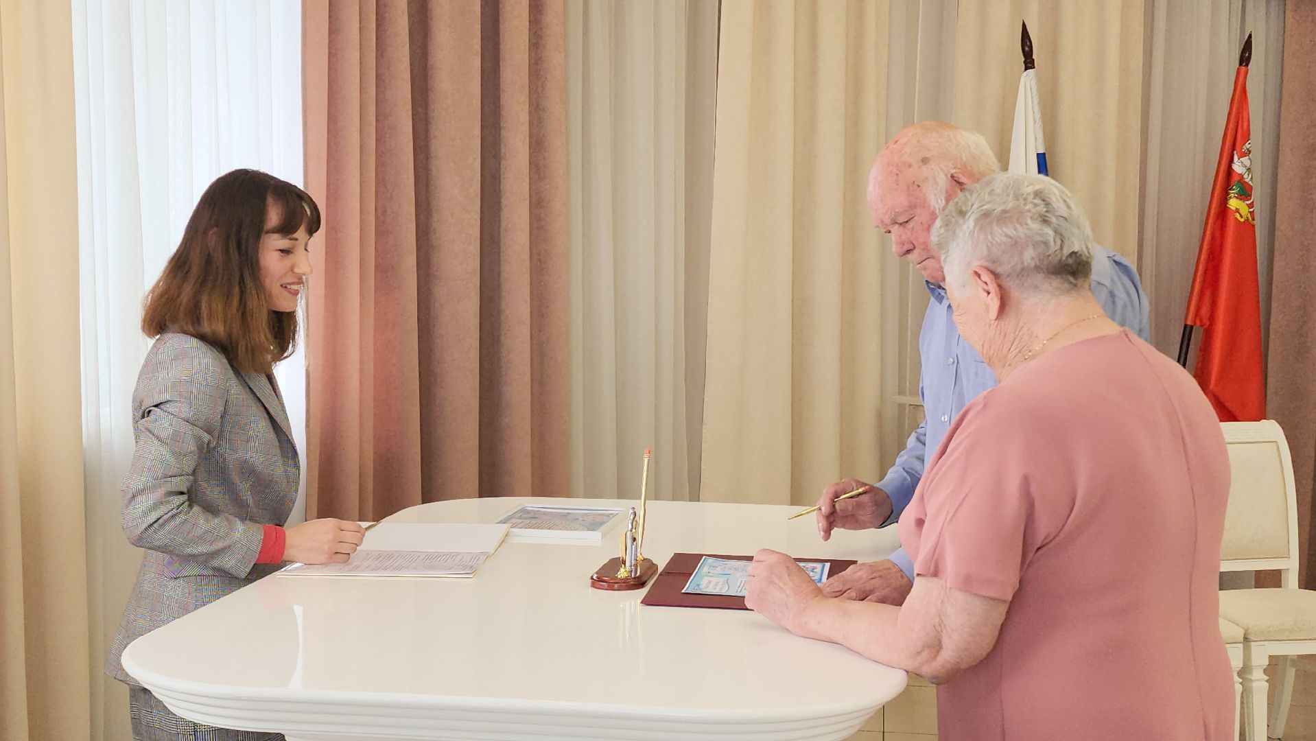 загс, Лобня, Бриллиантовая свадьба,