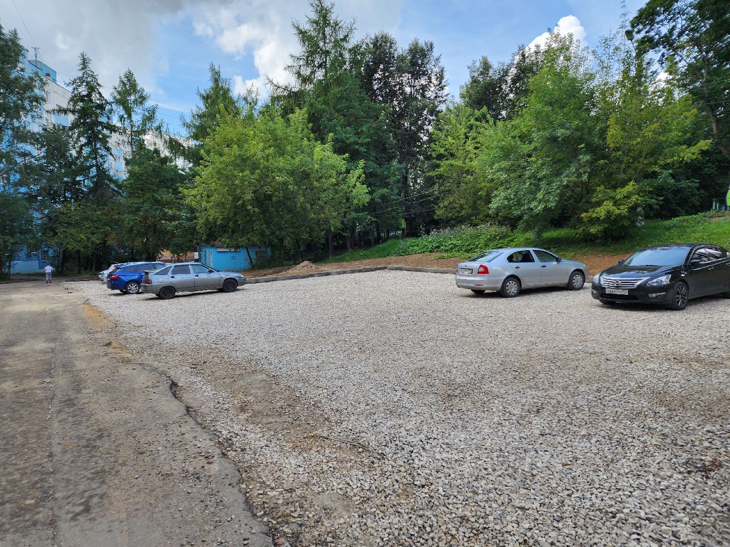 Чехов, улица Дружбы, комплексное благоустройство, двор, дворовая территория, парковки, проезды, тротуары, пешеходная дорожка, формирование комфортной городской среды,