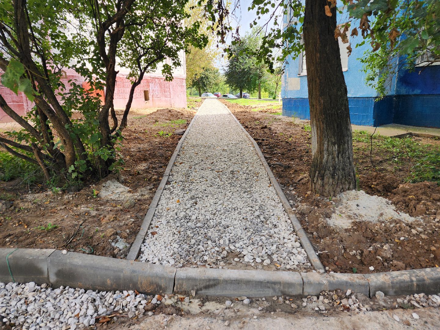 Чехов, улица Дружбы, комплексное благоустройство, двор, дворовая территория, парковки, проезды, тротуары, пешеходная дорожка, формирование комфортной городской среды,