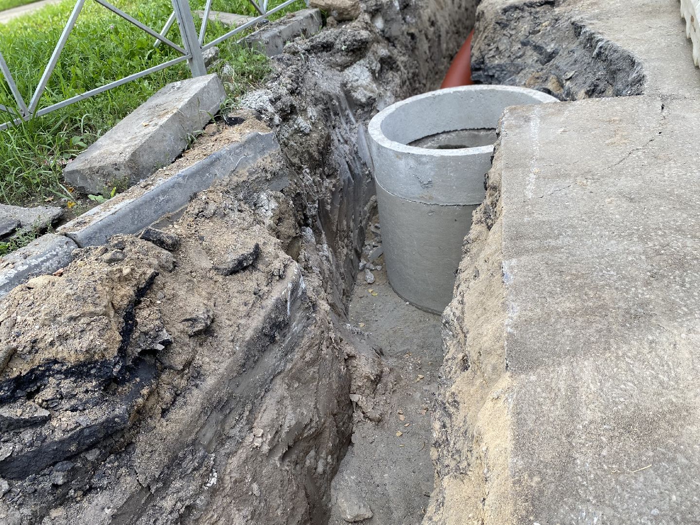 Коломна, Дороги, ливневка,