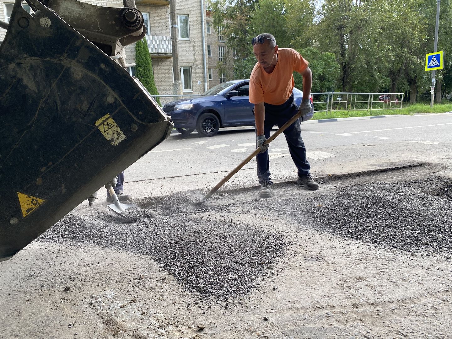 Коломна, Дороги, ливневка,