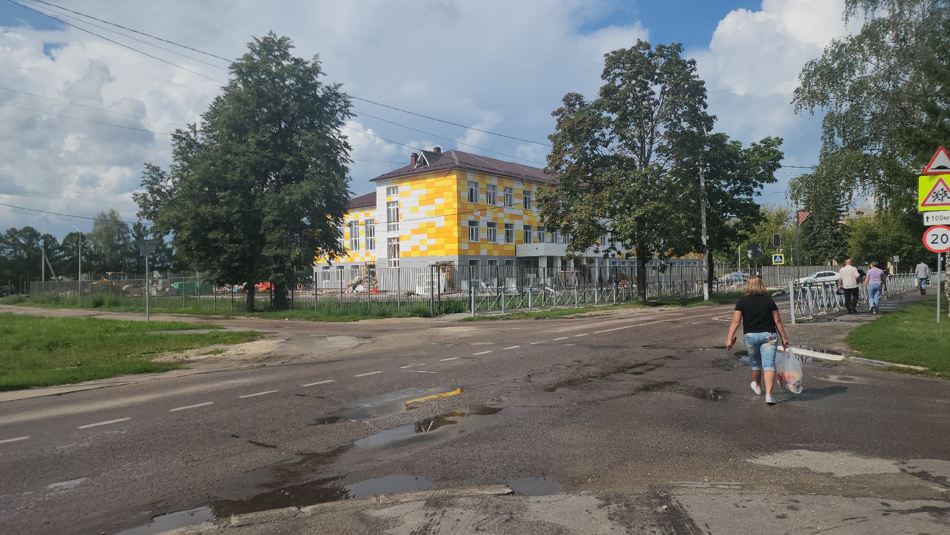 Павловский Посад, большие дворы, городской округ павловский посад, Строительство, Школа, Ремонт,