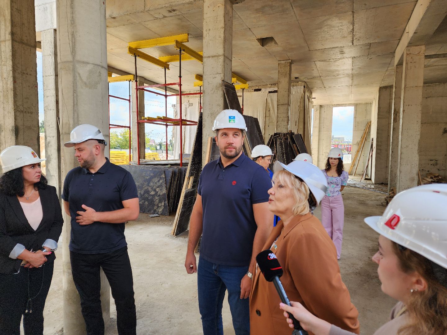 Чехов, улица Мира, детская поликлиника, строительство, проверка, контроль, глава администрации городского округа, Михаил Собакин,