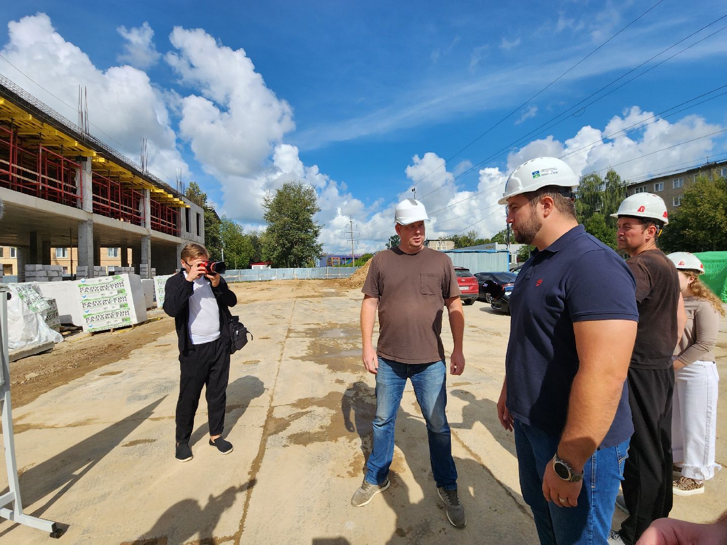 Чехов, улица Мира, детская поликлиника, строительство, проверка, контроль, глава администрации городского округа, Михаил Собакин,