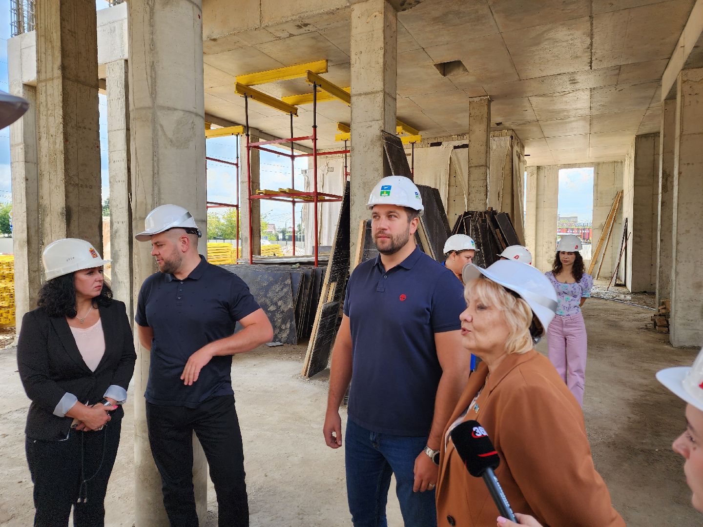 Чехов, улица Мира, детская поликлиника, строительство, проверка, контроль, глава администрации городского округа, Михаил Собакин,