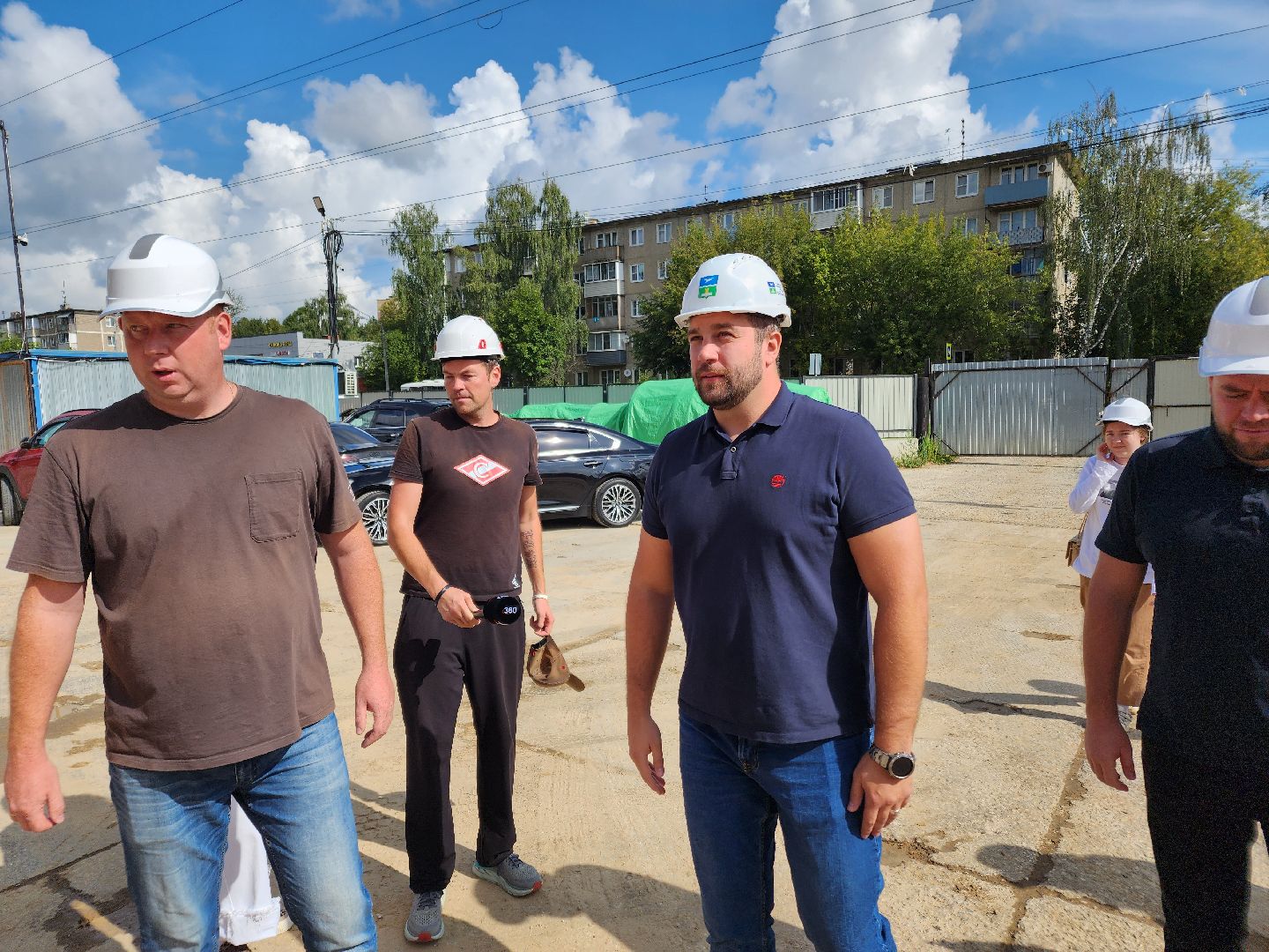 Чехов, улица Мира, детская поликлиника, строительство, проверка, контроль, глава администрации городского округа, Михаил Собакин,