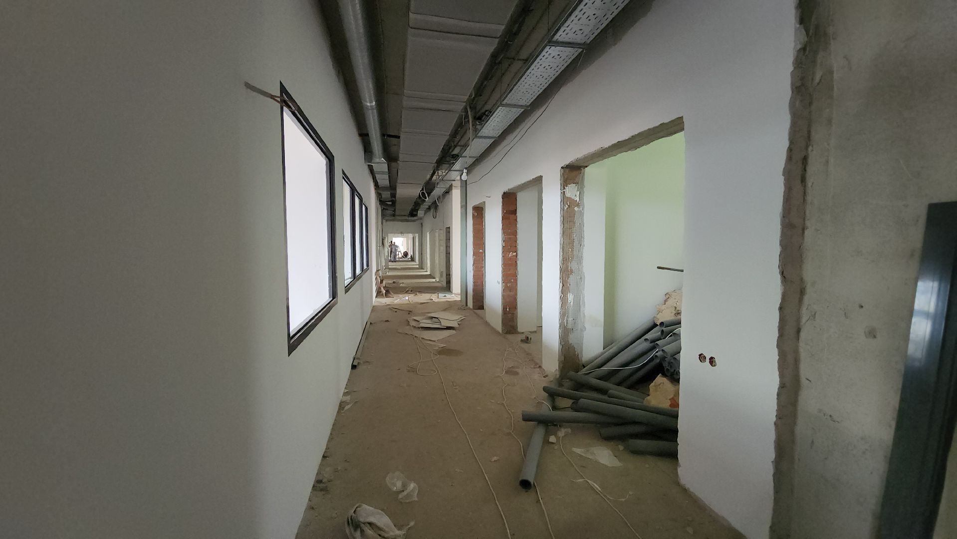 кашира, строительство, новое здание полиции, утепление фасада, благоустройство,