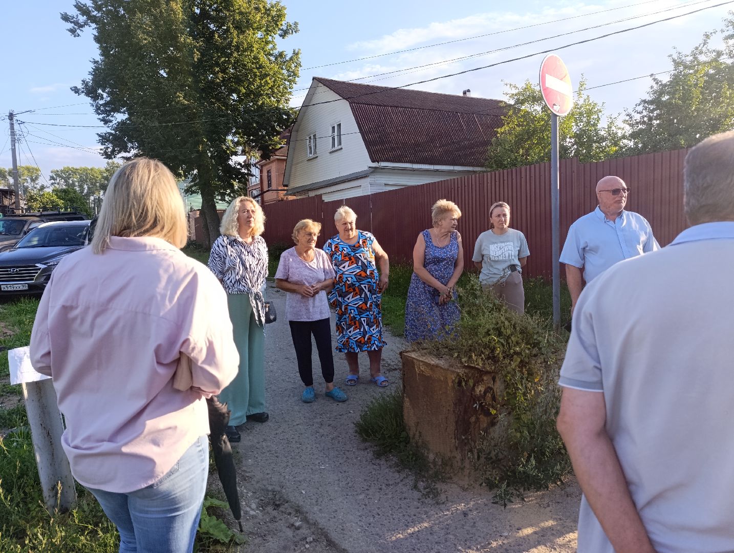 Бронницы, Благоустройство, Новая контейнерная площадка, Перенос мусорной площадки, Встреча с жителями,