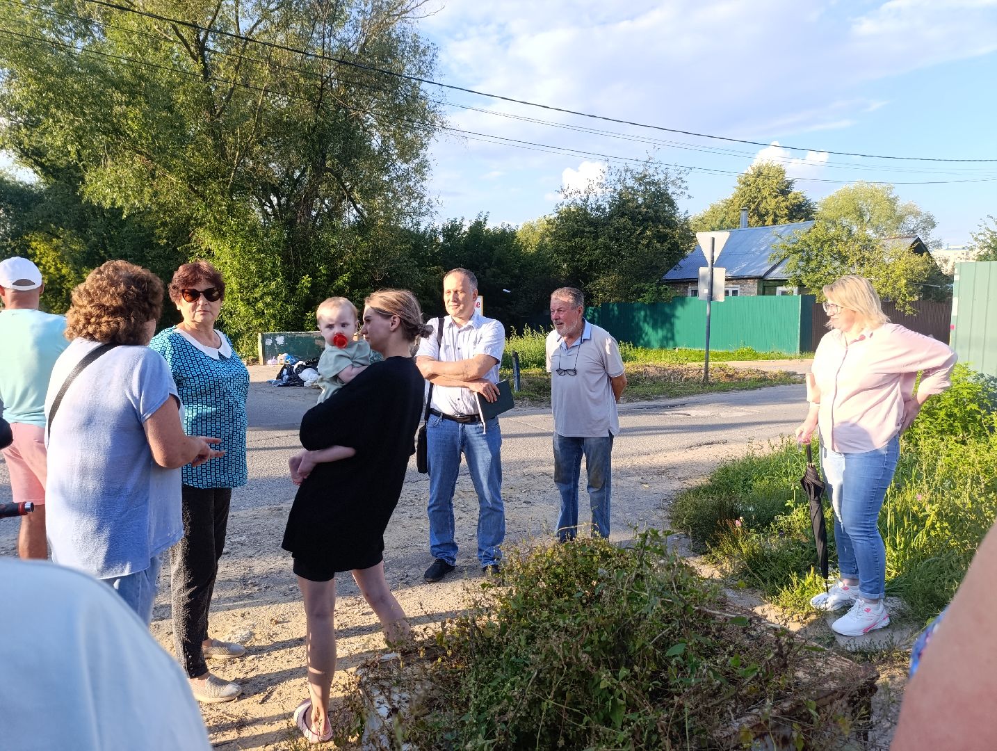 Бронницы, Благоустройство, Новая контейнерная площадка, Перенос мусорной площадки, Встреча с жителями,