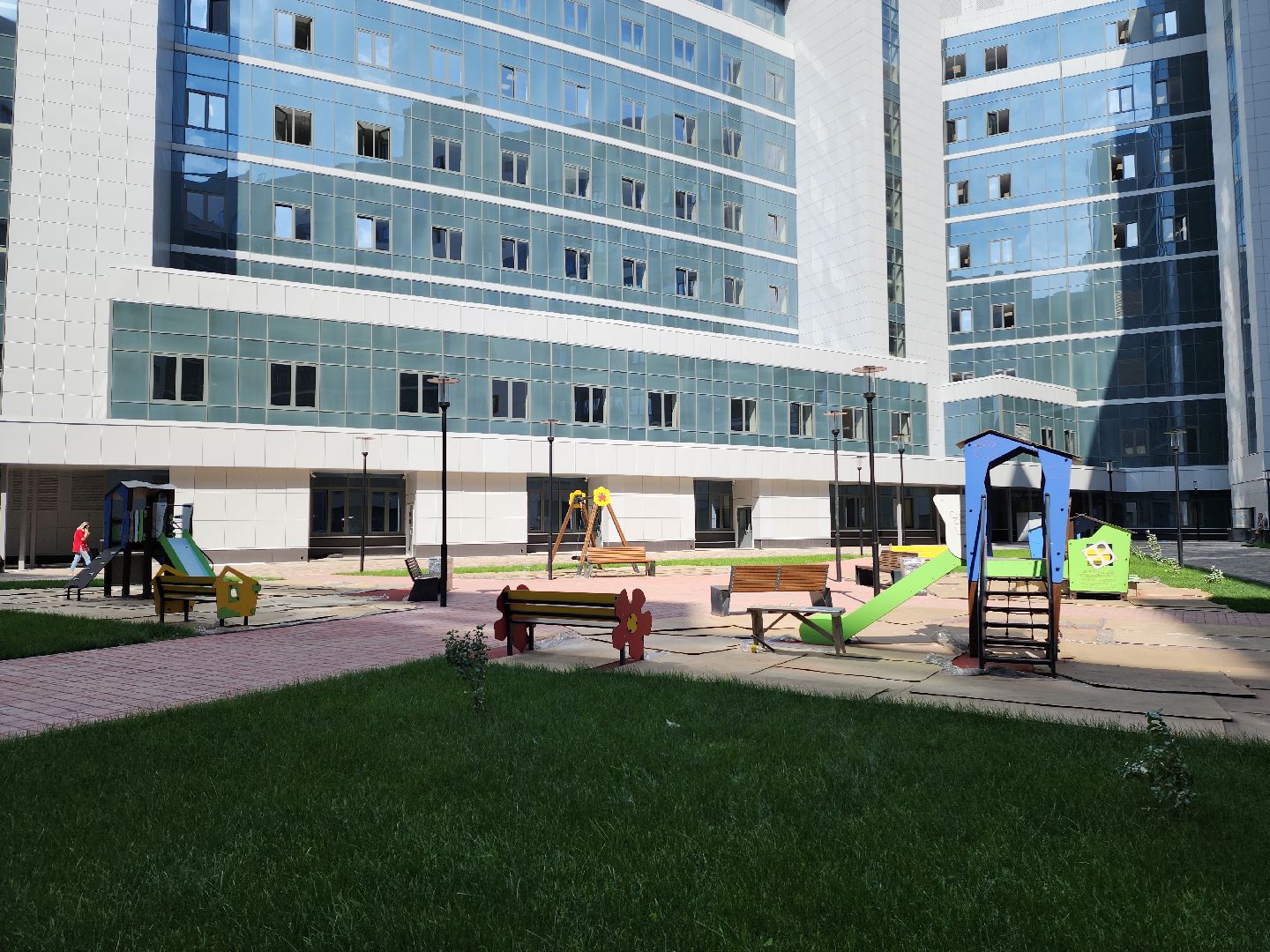 рошаль, красногорск, детский клинический центр, благоуйстройство,