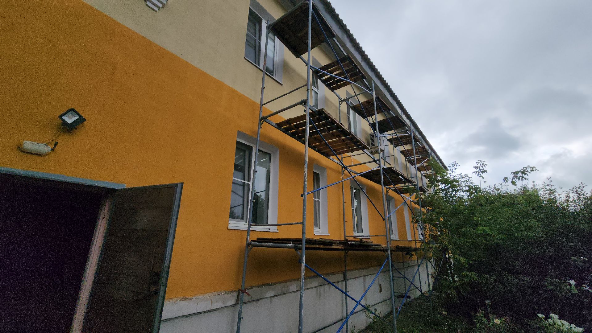 серпухов, улица захаркина, фасады, капитальный ремонт, мкд,